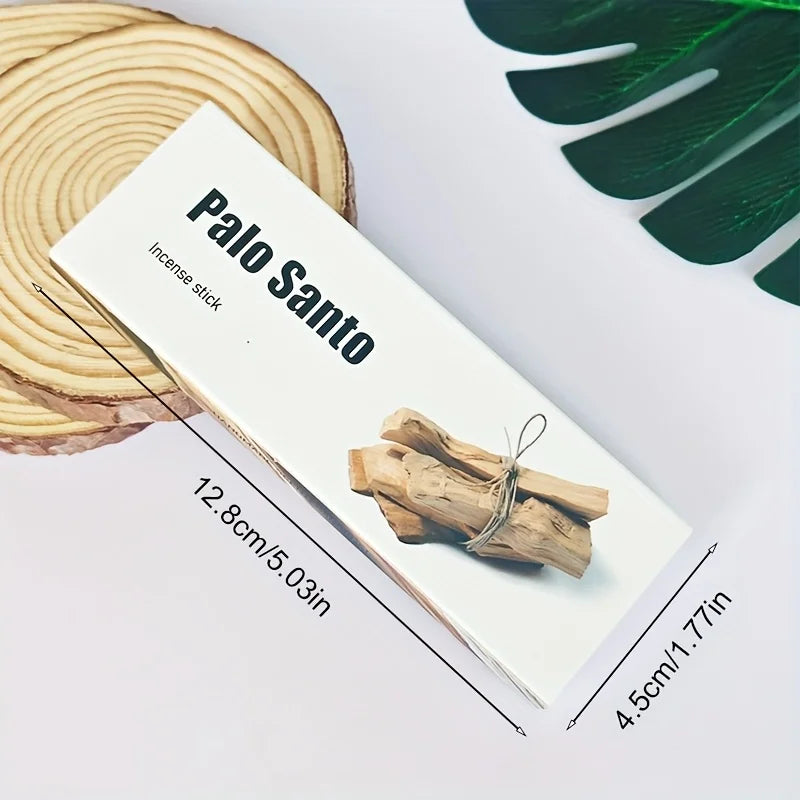 30 High-Grade Palo Santo Sticks, White Sage, Cedar, and Coffee-Scented Sticks