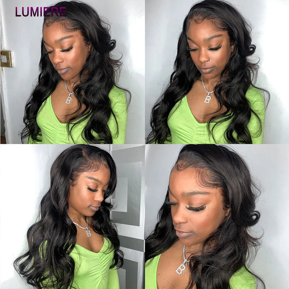 Loose Deep Wave Human Hair Bundles With 5x5 6x6 HD Lace Closure Frontal With Bundles Virgin Raw Hair Weave Hair Extension 8-40"