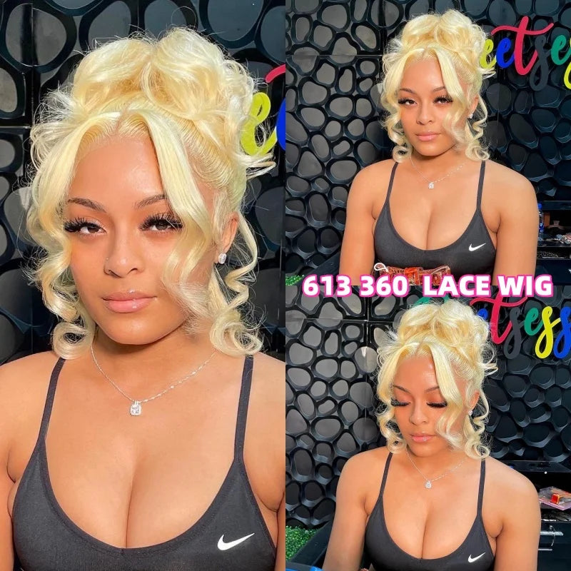 Invisible Strap 360 HD Full Lace Glueless Wig