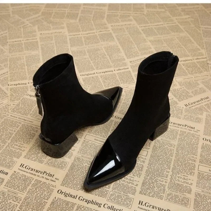 Pointed Ankle Boots