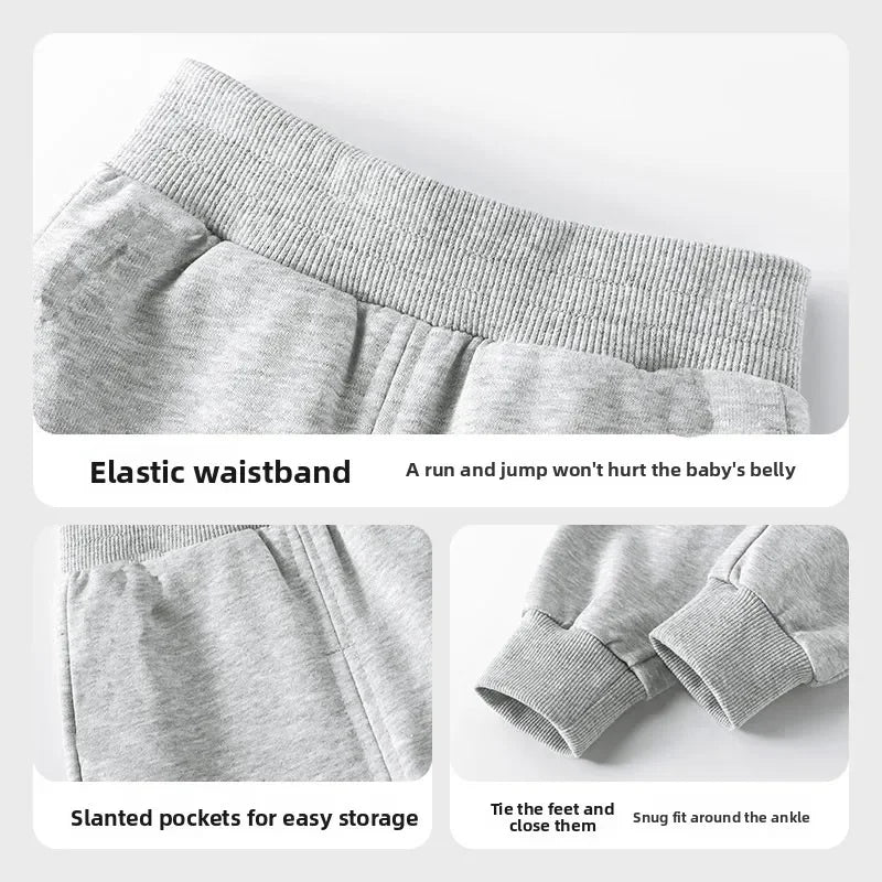 Printed High-Waist Sports Pants