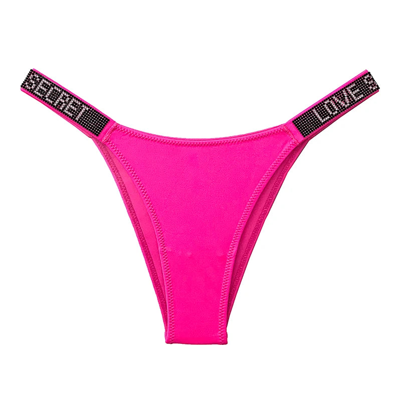 LOVE Rhinestone Panty