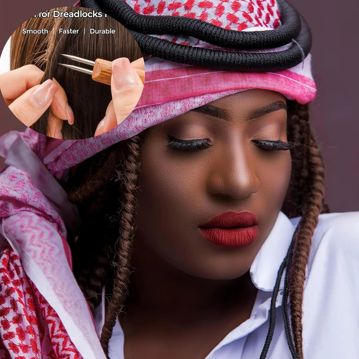 {8 pcs} Dreadlock Crochet Hook