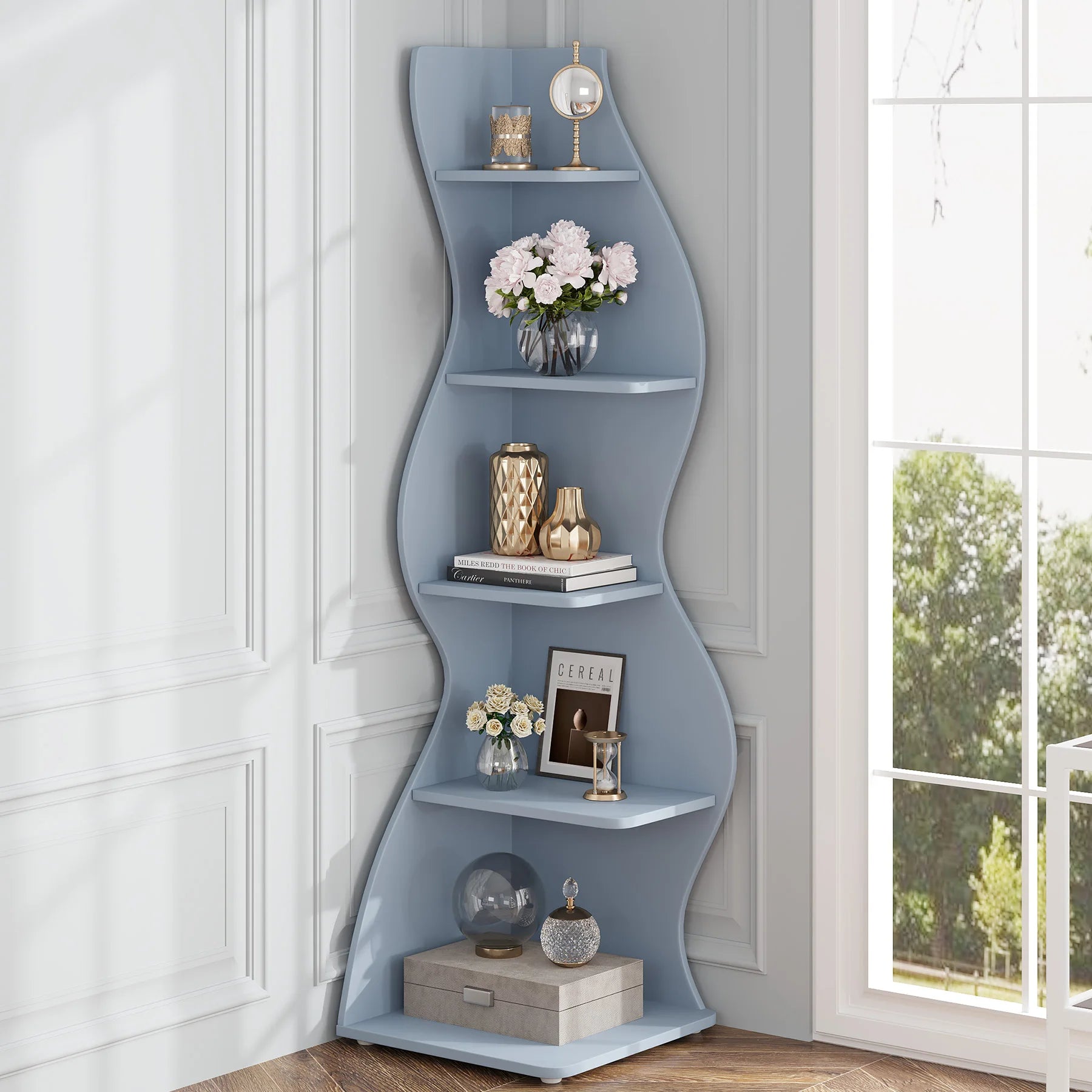 5-Tier Corner Shelf