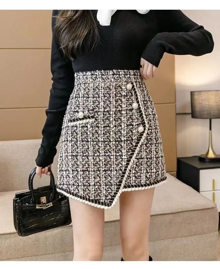 Whisper Printing Skirt