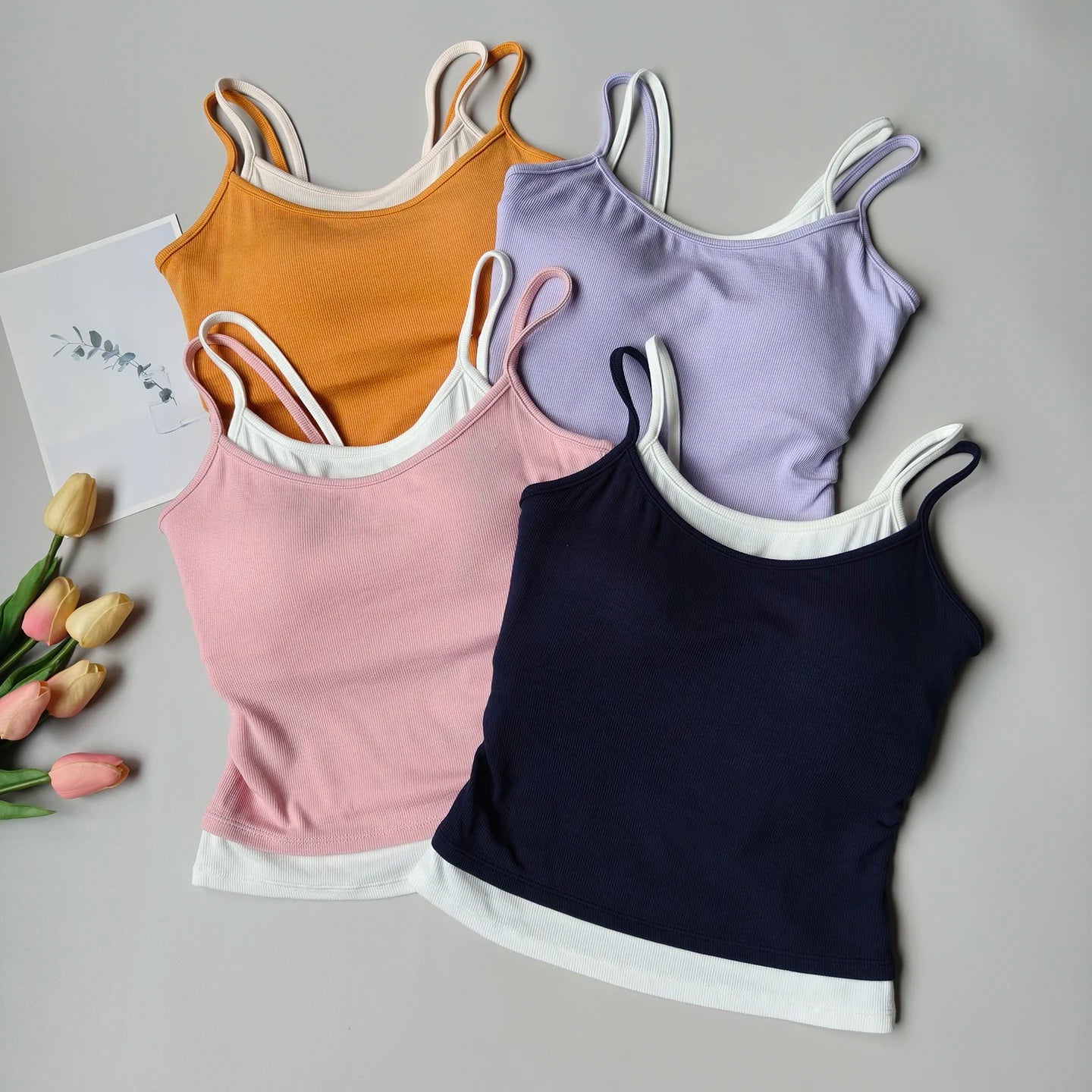 Yoga Tank Top Built In Bra