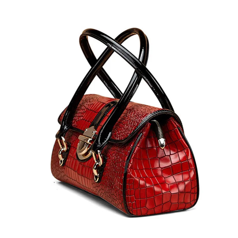 Cowhide Shoulder Tote