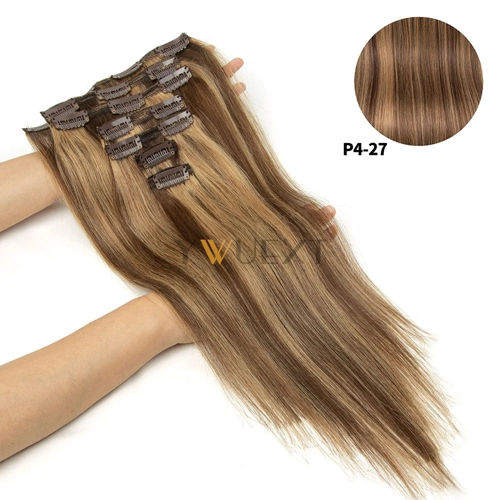 Clip in Human Hair {7pcs/set}