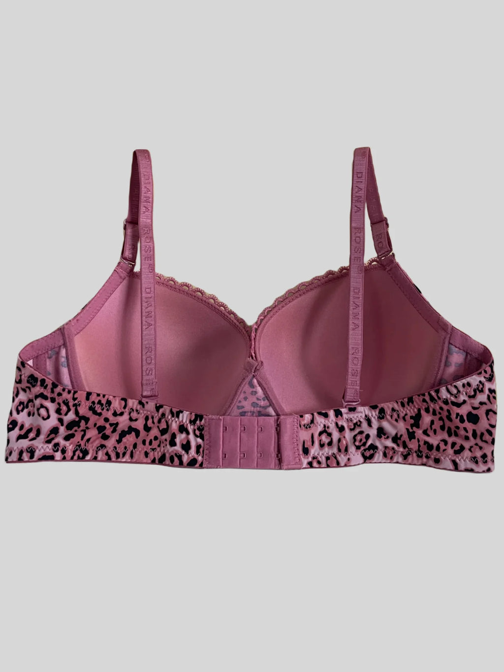 Leopard Print Push Up Bra
