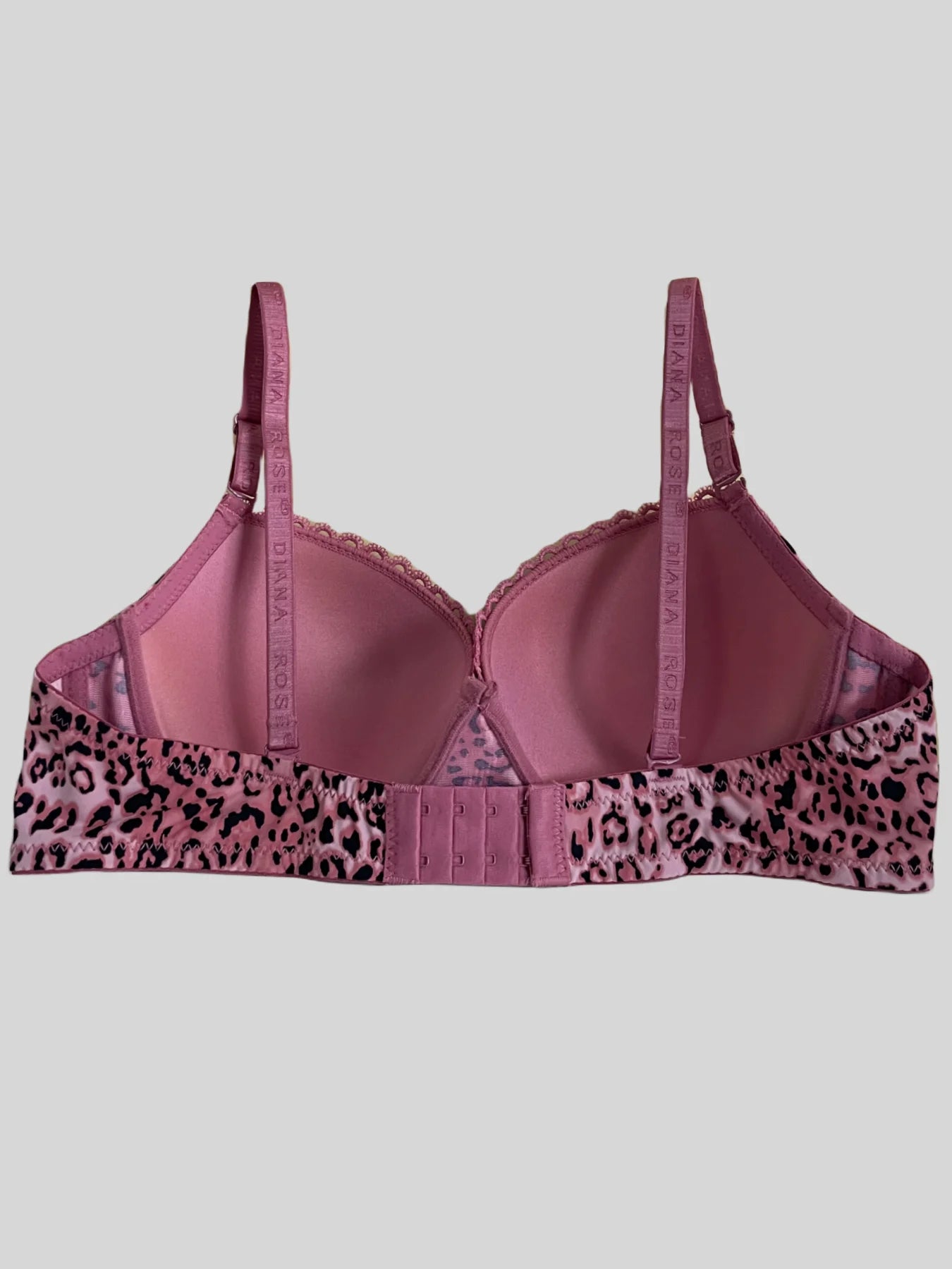 Leopard Print Push Up Bra