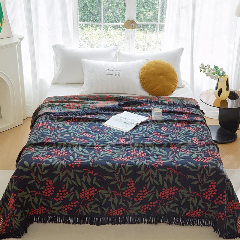 Japanese Throw Blanket