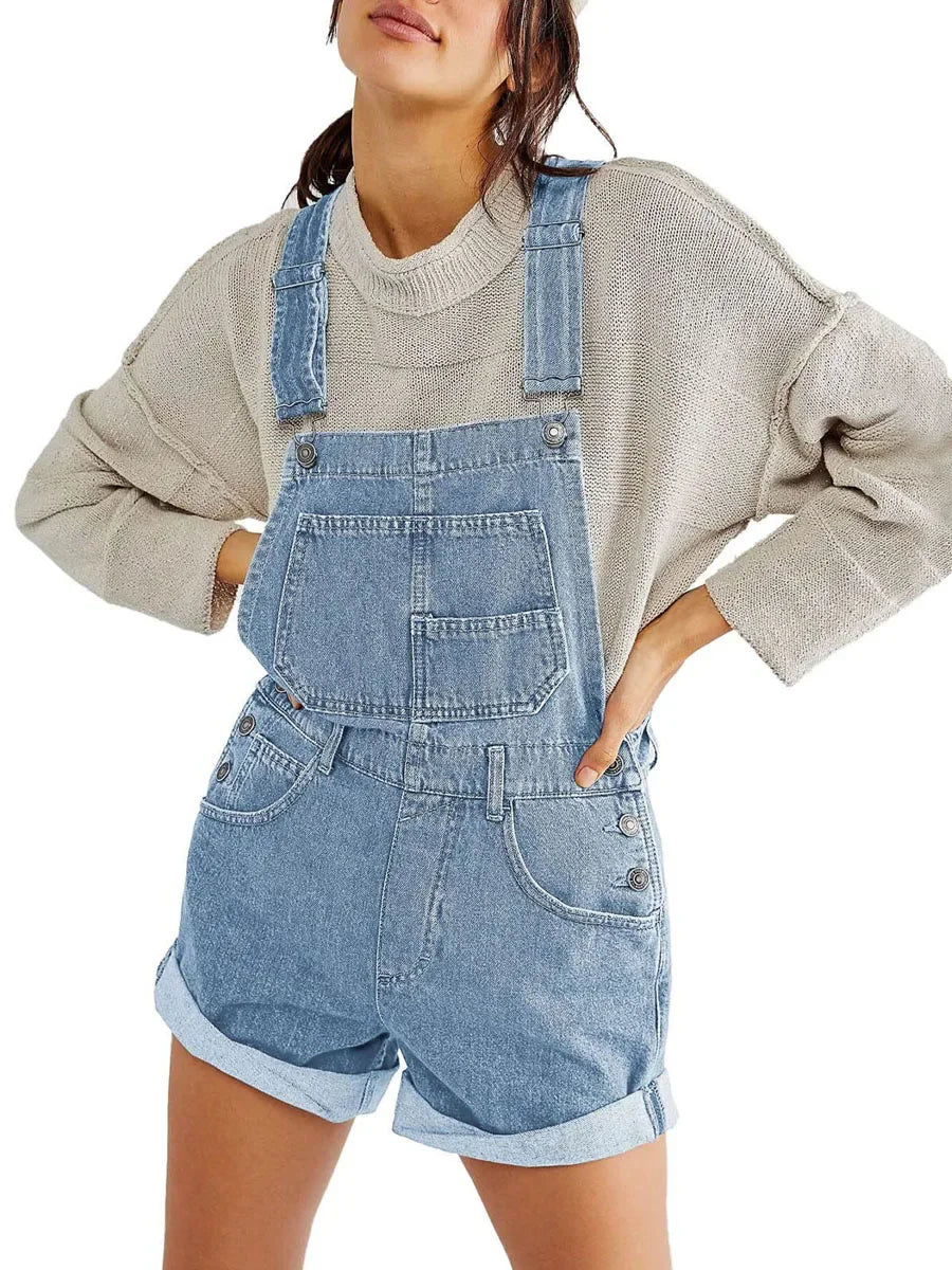 Denim Overalls