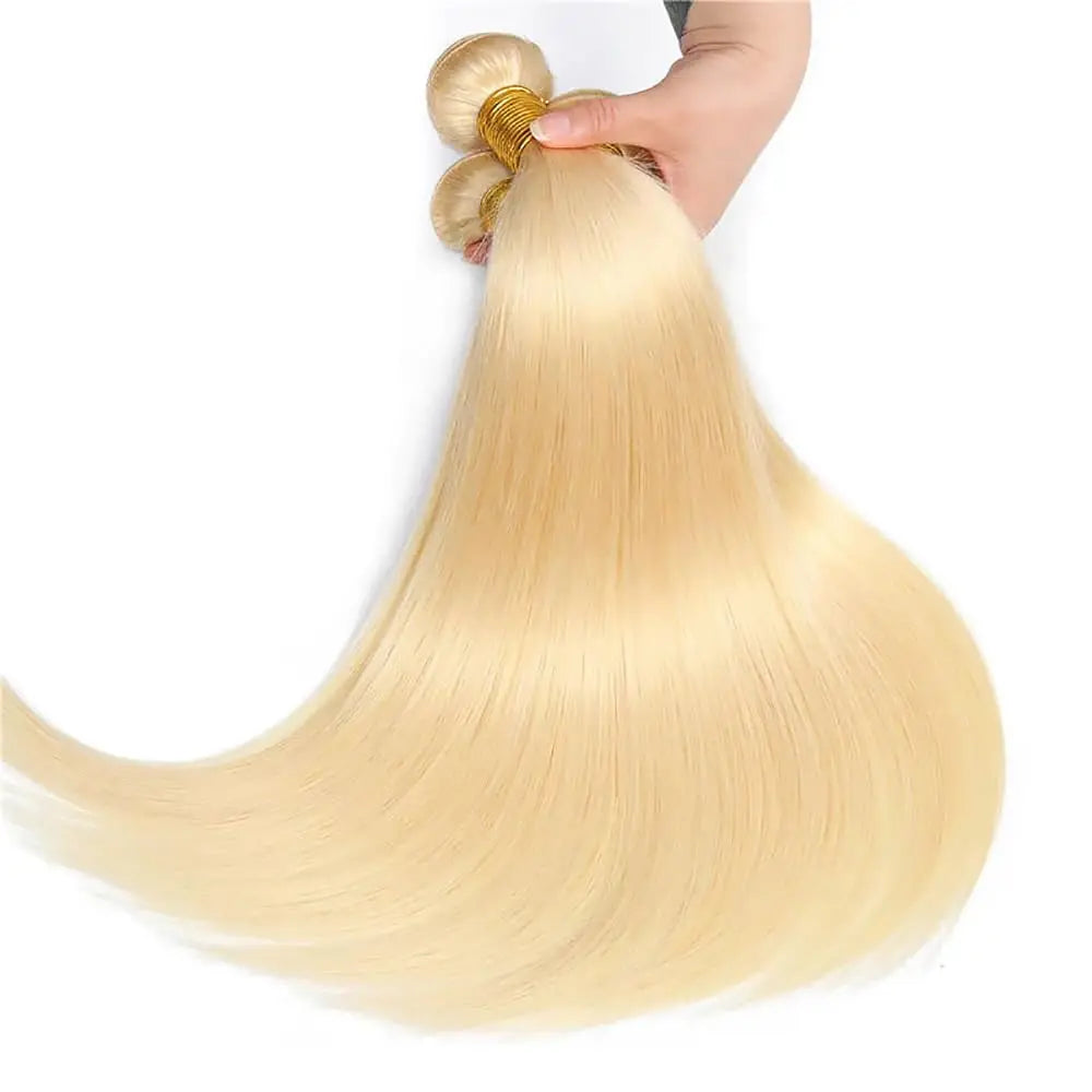 613 Blonde Human Hair Bundles