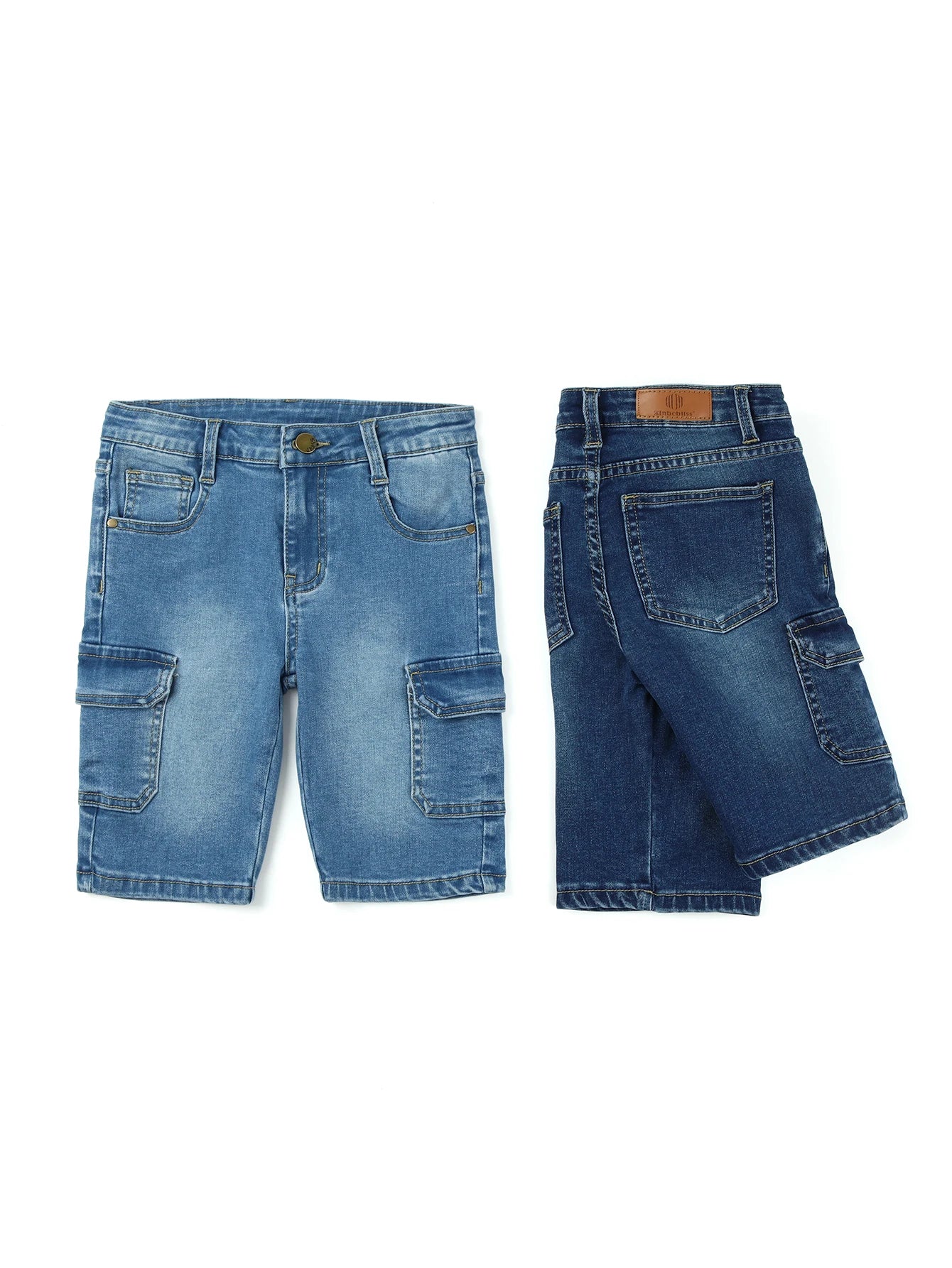 Fashion New Boys Denim Shorts Children Casual Knee Length Jeans Shorts For Summer
