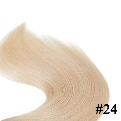 Straight Tape In Human Hair Extensions