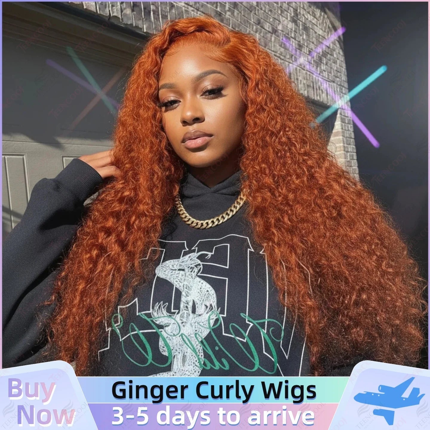 Ginger Orange Deep Wave
