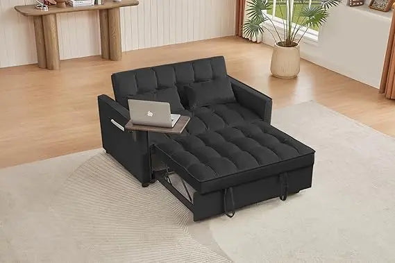 65'' 3-in-1 Folding Convertible Sofa Bed