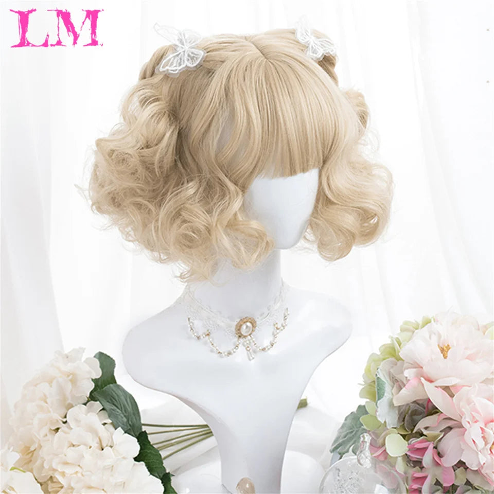 Short Curly Bob Synthetic Wig