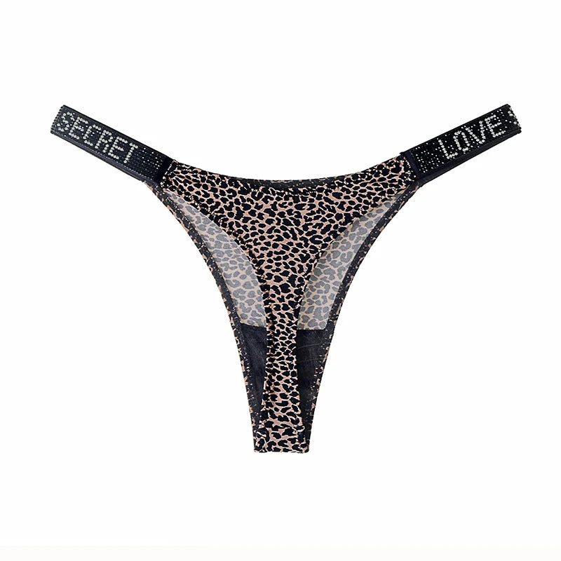 LOVE Rhinestone Panty