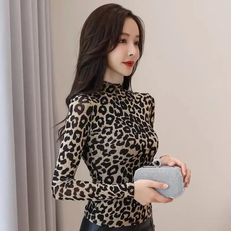Leopard Long Sleeve T-Shirt