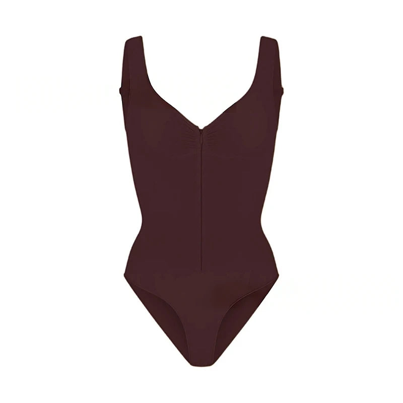 Solid Sleeveless Bodysuit