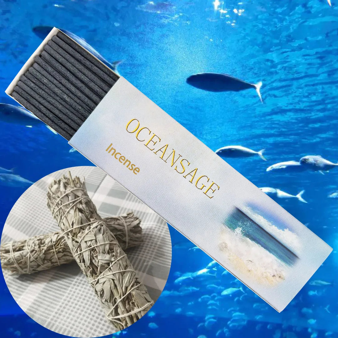 30 High-Grade Palo Santo Sticks, White Sage, Cedar, and Coffee-Scented Sticks