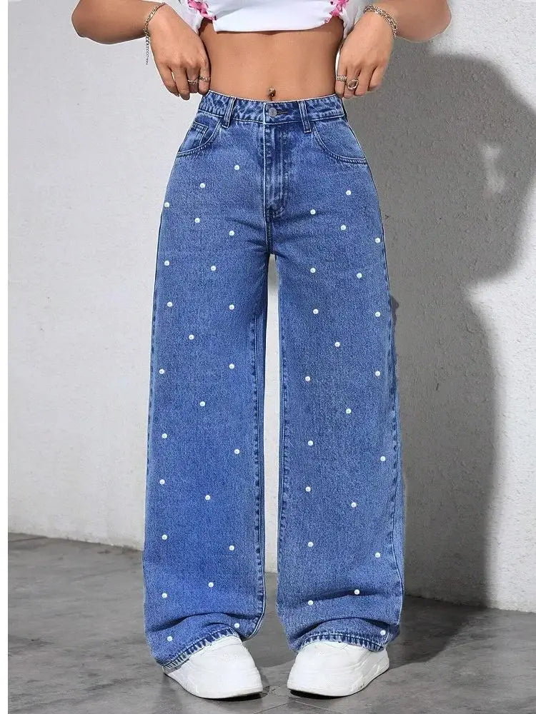 High Waist Denim Jeans