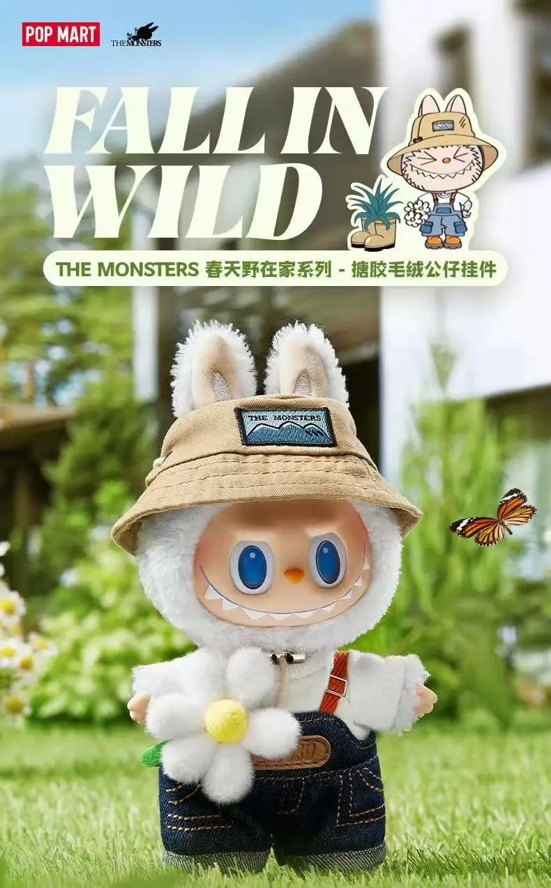 POP MART The Monsters Labubu Series Blind Box Flip with Me Let‘S Checkmate Fall in Wild Vinyl Face Series Mystery Box Gift