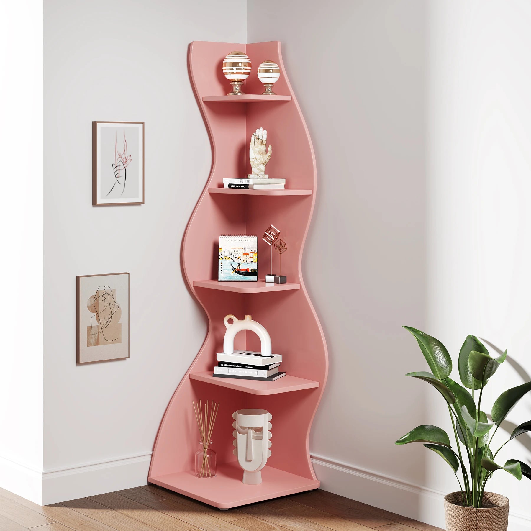 5-Tier Corner Shelf