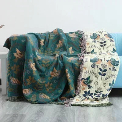 Japanese Throw Blanket