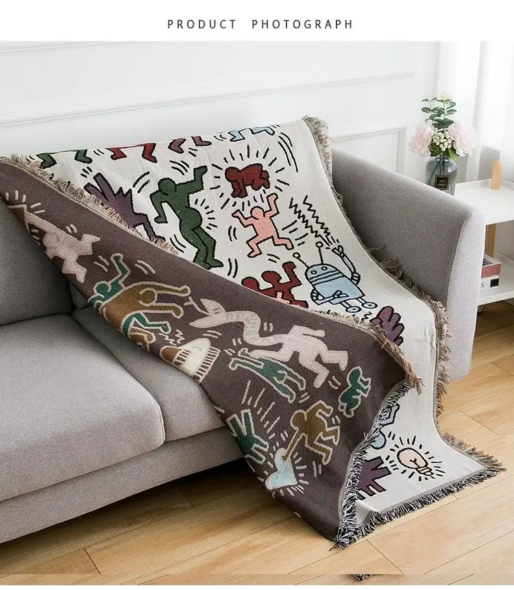 Puzzle Throw Blanket