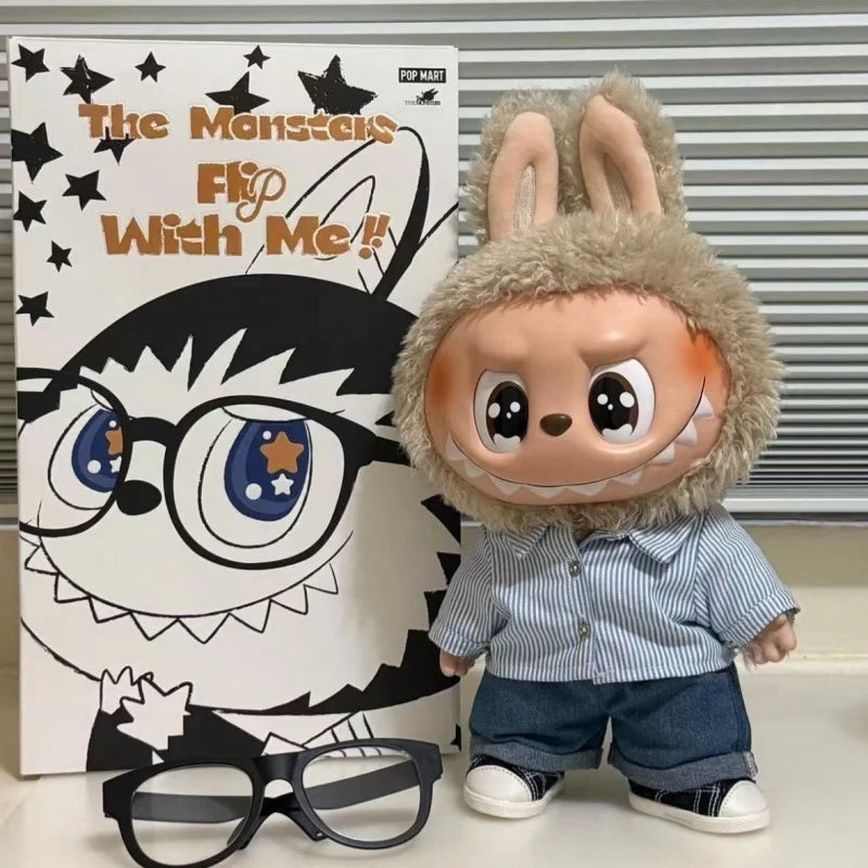 POP MART The Monsters Labubu Series Blind Box Flip with Me Let‘S Checkmate Fall in Wild Vinyl Face Series Mystery Box Gift