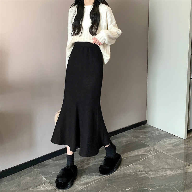 Office Long Skirt