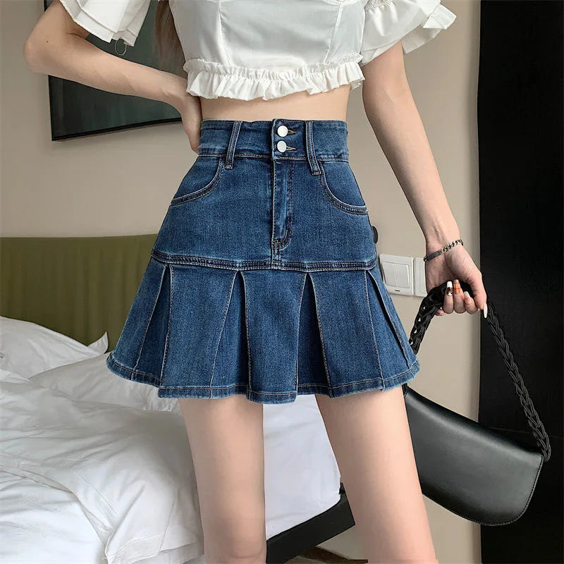 Mini Denim Skirt