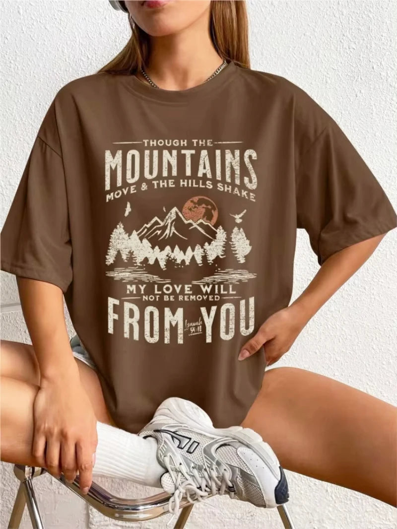 Mountains Setting Sun Tee