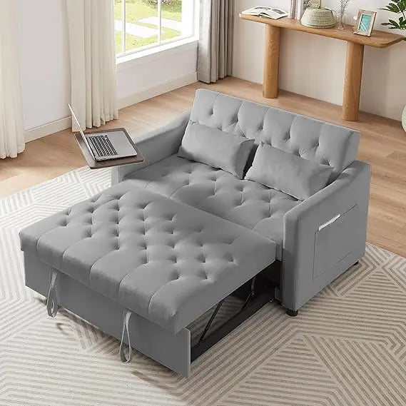 65'' 3-in-1 Folding Convertible Sofa Bed