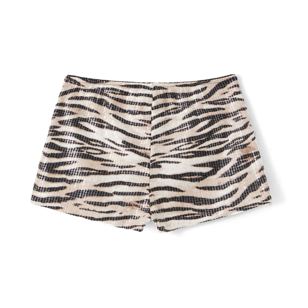 Zebra Print Shorts