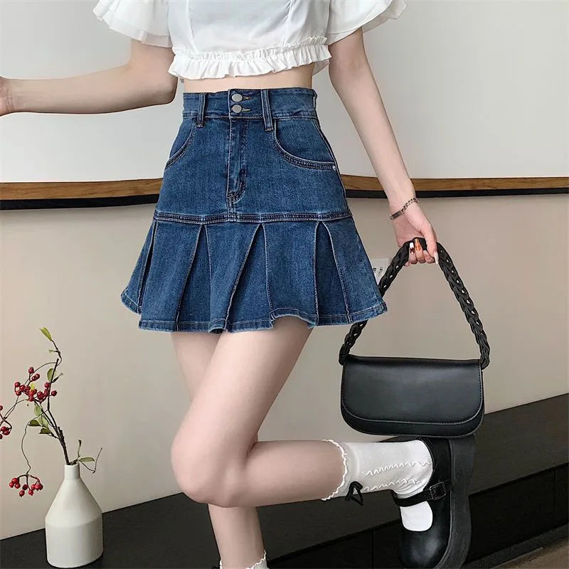 Mini Denim Skirt