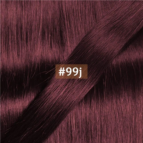 Straight Tape In Human Hair Extensions