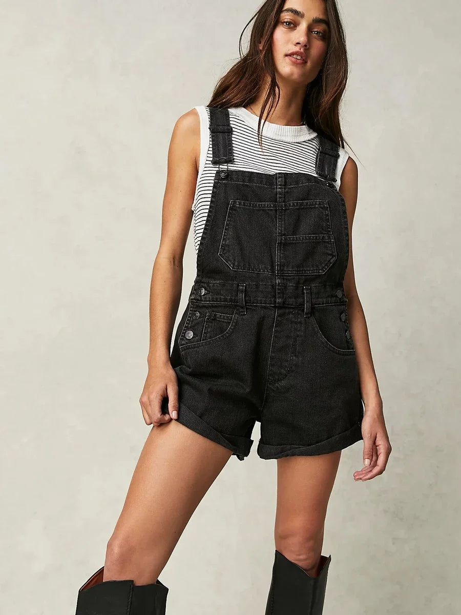 Denim Overalls