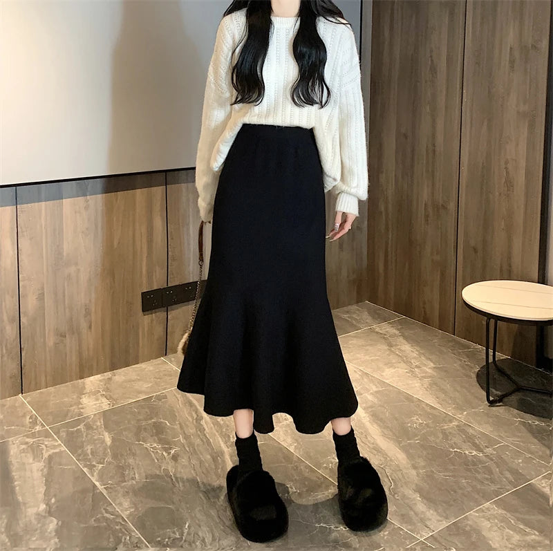 Office Long Skirt