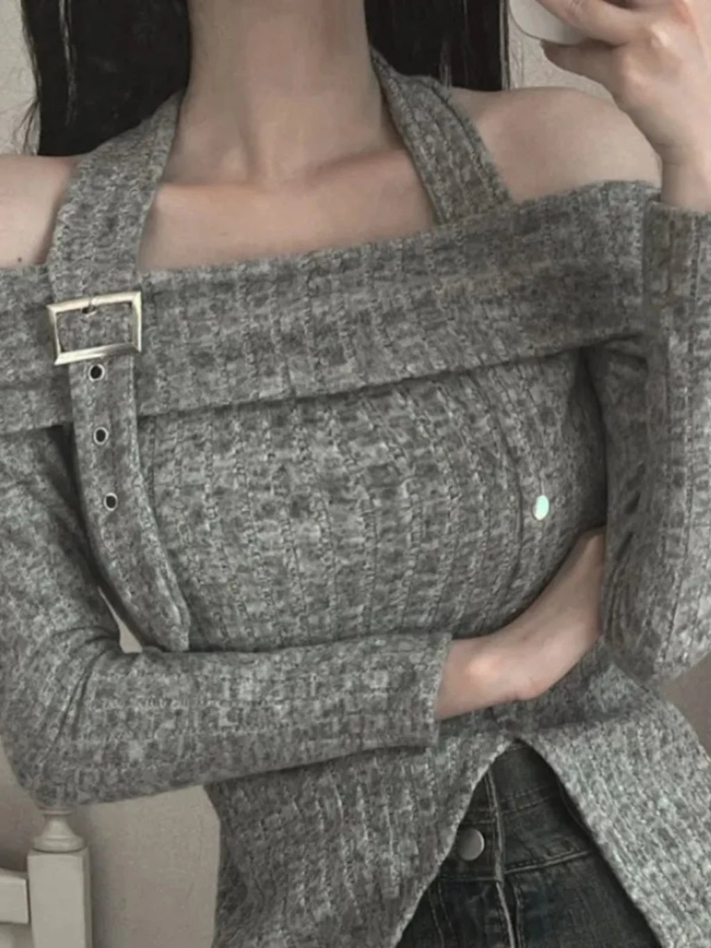 Long Sleeve Sweater T-Shirt