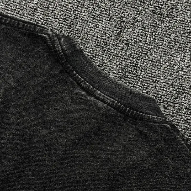 Washed Vintage Rapper Bad Bunny DeBi TiRAR MaS FOToS DTMF Print T-Shirt