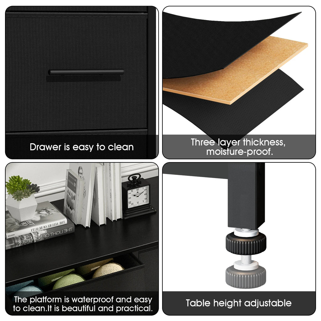 The "Aesthetic Cloud" 6-Drawer Media Center