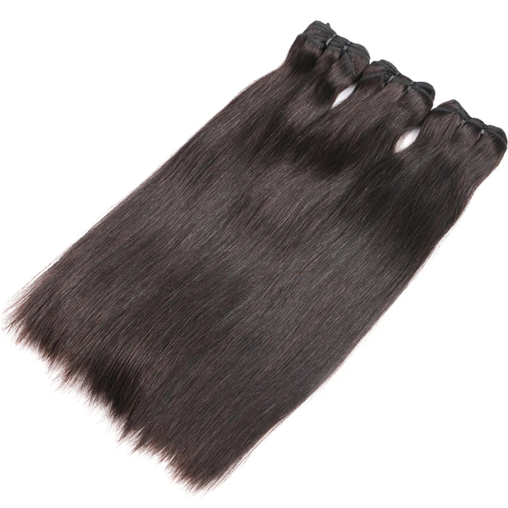 25A 28 Inch Brazilian Hair Weave Bundles Straight 100% Raw Virgin Human Hair Bundles Remy Extensions 3 4 Bundles For Women Weft