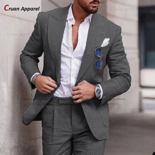 Linen Suit