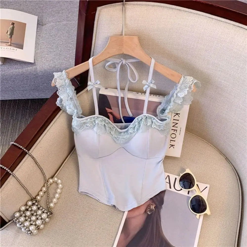 Bow-Knot Halter Camisole