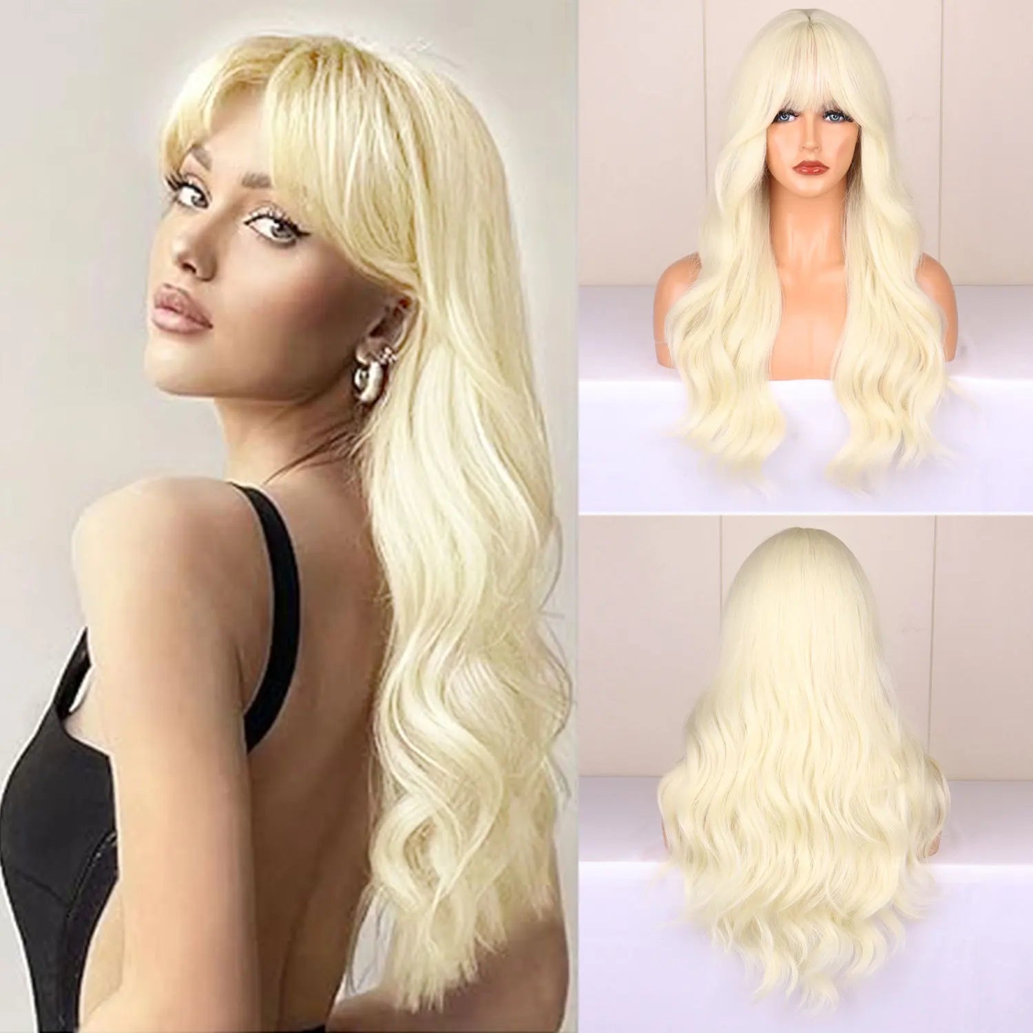 Long Curly Synthetic Wig