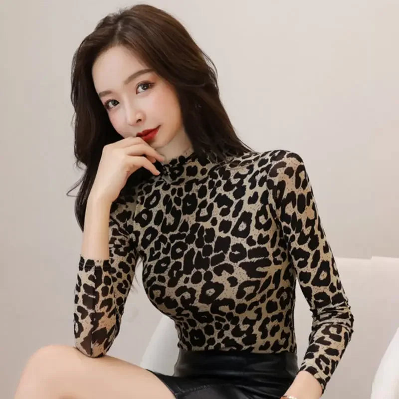 Leopard Long Sleeve T-Shirt