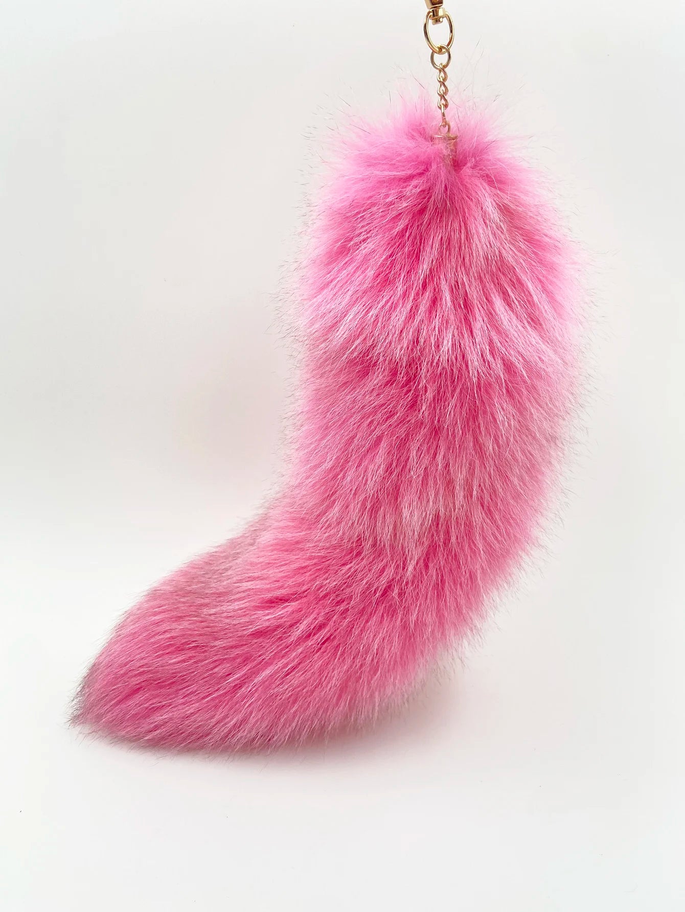 Fox Tail Keychain